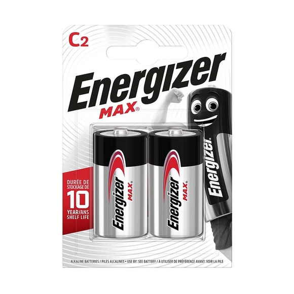 Energizer Max C Orta Boy Pil 2 li Blister