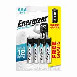 Energizer Max Plus Kalem Pil İnce AAA 4 ’Lü Blister - Thumbnail