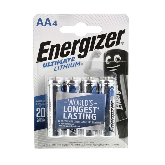 Energizer Ultimate AA 4’lü Kalem Pil EUL2A4