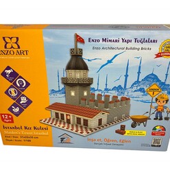 Enzo Art - Enzo Art 1:100 Minyatür Kız Kulesi 31x22x35cm 