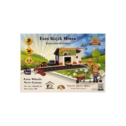 Enzo Art 1:50 Minyatür Oto Garaj 26x18x9cm - Thumbnail