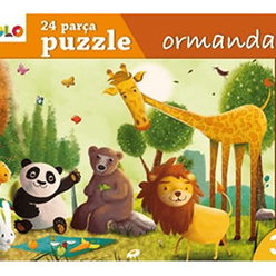 Eolo 24 Parça Puzzle - Ormanda - Yer Puzzle - Thumbnail