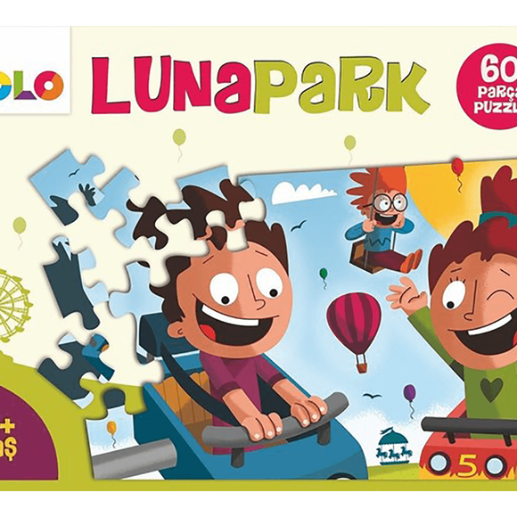 Eolo 60 Parça Puzzle - Lunapark - Yer Puzzle