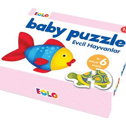 Eolo Evcil Hayvanlar - Baby Puzzle - Thumbnail