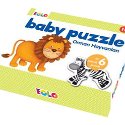Eolo Orman Hayvanları - Baby Puzzle - Thumbnail