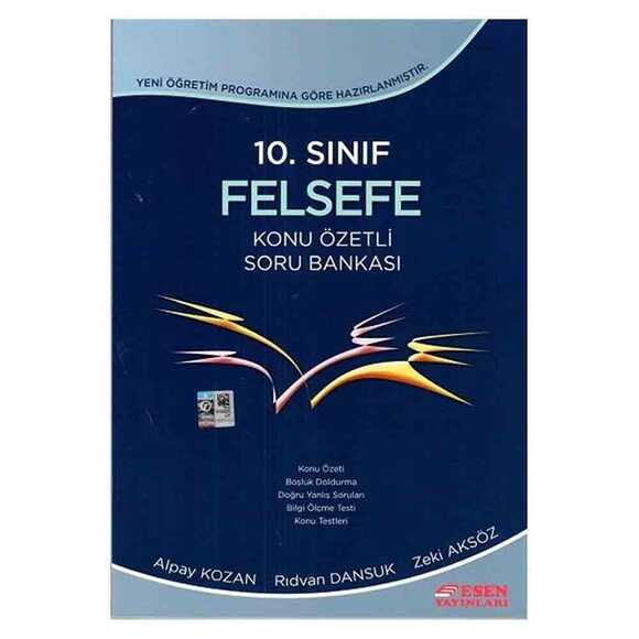 Esen 10. Sınıf Felsefe Konu Özetli Soru Bankası