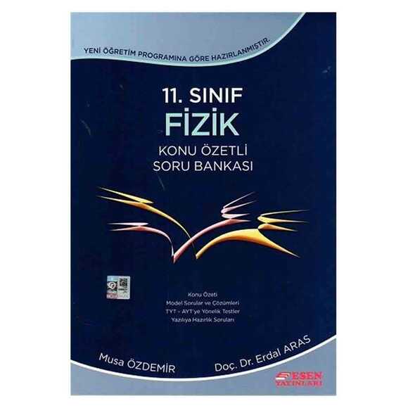 Esen 11. Sınıf Fizik Konu Özetli Soru Bankası