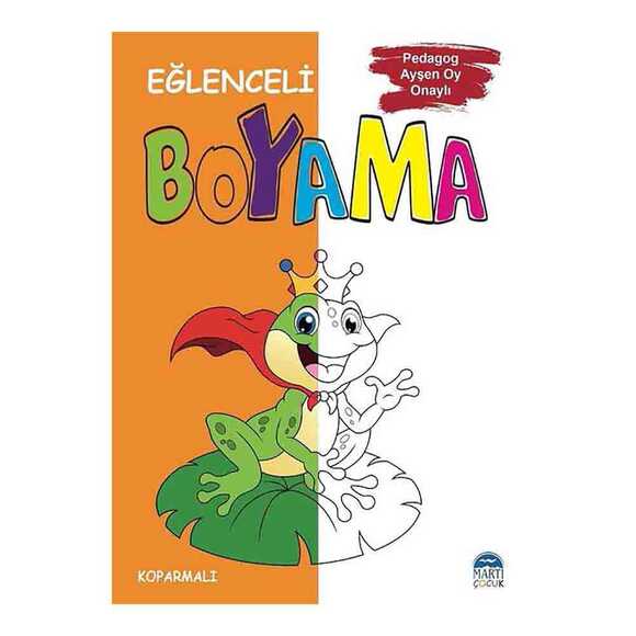 Eşğlenceli Boyama - Koparmalı