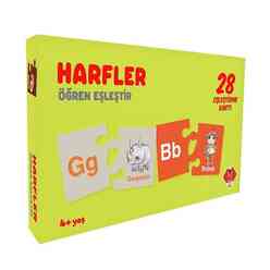 Eşleştirme Kartı - Harfler - Öğren Eşleştir (4+ Yaş) - Thumbnail