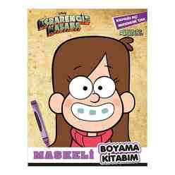 Esrarengiz Kasaba Maskeli Boyama Kitabım Mabel - Thumbnail