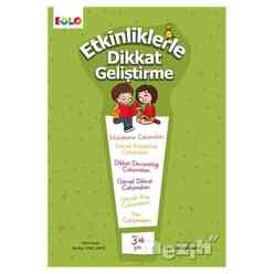 Eolo Yayınları - Etkinliklerle Dikkat Geliştirme 3+ Yaş