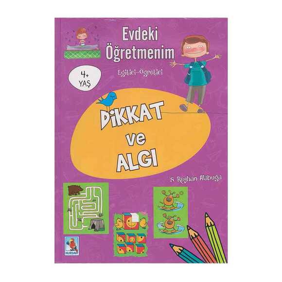 Evdeki Öğretmenim - Dikkat Ve Algı (Boyama)