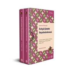 Yeditepe Yayınevi - Evliyâ Çelebi Seyahatnâmesi 3. Kitap 2 Cilt Kutulu;Antakya-Edirne-Filistin-İstan