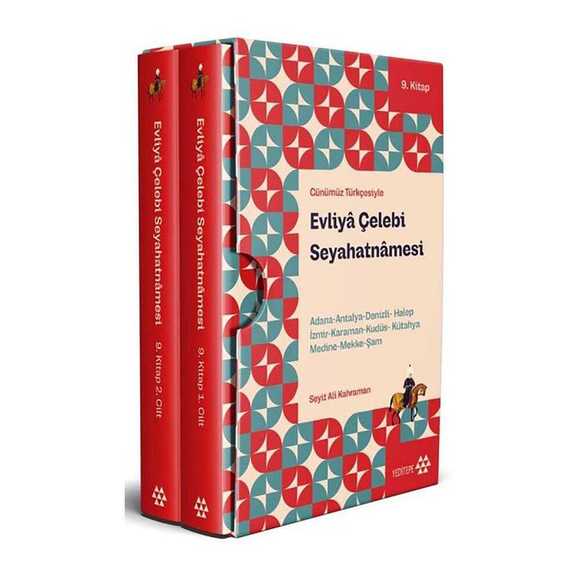 Evliya Çelebi Seyahatnamesi 9. Kitap - 2 Cilt - Kutulu