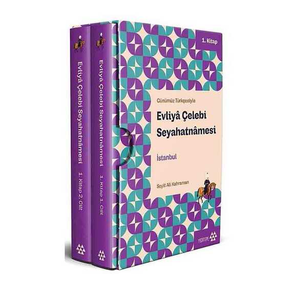 Evliya Çelebi Seyahatnamesi İstanbul 1. Kitap 2 Cilt (Kutulu) Ciltsiz