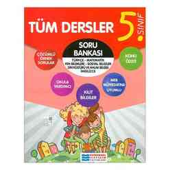 Evrensel Yayınları - Evrensel 5. Sınıf Tüm Dersler Soru Bankası
