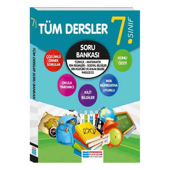 Evrensel 7. Sınıf Tüm Dersler Soru Bankası