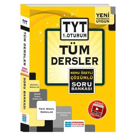 Evrensel TYT 1. Oturum Tüm Dersler Konu Özetli