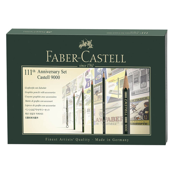 Faber Castell 111 Year Anniversary Set Castell 9000 119091