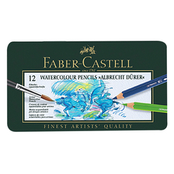 Faber Castell Albrecht Dürer Aquarell Boya Kalemi 12 Renk 117512 - Thumbnail