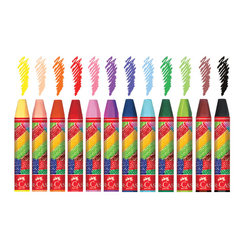 Faber Castell Altıgen Pastel Boya Kalemi 12 Renk 125308 - Thumbnail