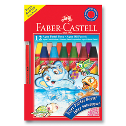 Faber Castell Aqua Pastel Boya Karton Kutu 12 Renk 125400 - Thumbnail