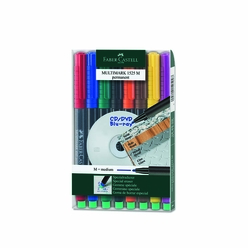 Faber Castell - Faber Castell Asetat Kalemi M Serisi Karışık Renk 1525