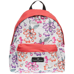Faber Castell - Faber Castell Basic Sırt Çantası Floral 5177000003