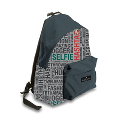 Faber Castell - Faber Castell Basic Sırt Çantası Typoraphy 5177000001