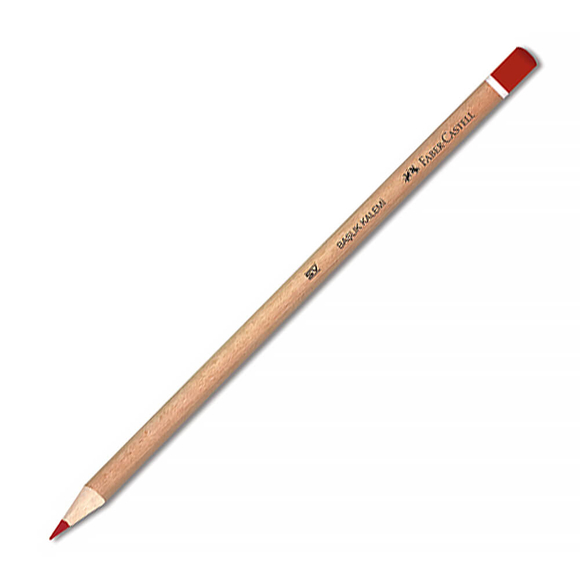 Faber Castell Başlık Kalemi Natural Kırmızı 419001