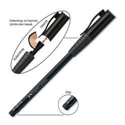 Faber Castell - Faber Castell Bold İdeal Kurşun Kalem (Kalemtıraşlı)