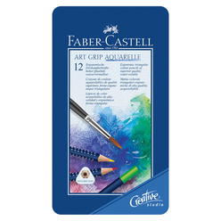 Faber Castell Creative Studio Art Grip Aquarell Boya Kalemi 12 Renk 114212 - Thumbnail