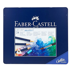 Faber Castell Creative Studio Art Grip Aquarell Boya Kalemi 24 Renk 114224 - Thumbnail