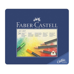 Faber Castell Creative Studio Art Grip Kuru Boya Kalemi 24 Renk 114324 - Thumbnail