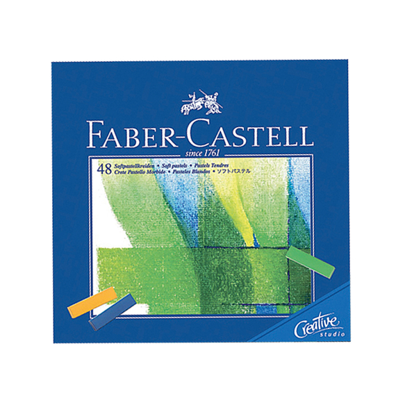 Faber Castell Creative Studio Mini Toz Pastel 48 Renk Soft 128248