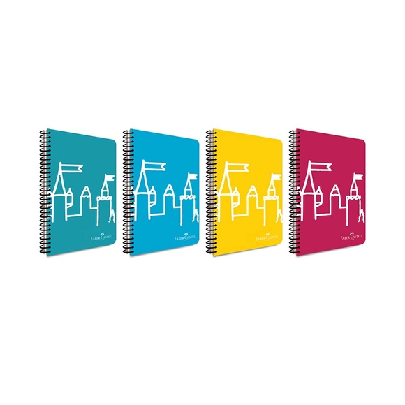 Faber Castell Defter Pp Kapak A4 80yp Çizgili Şato 5000034