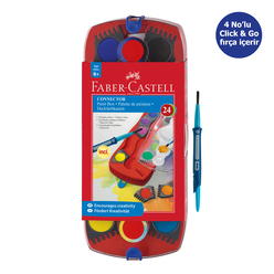 Faber Castell Değiştirilebilir Tablet Suluboya 24 Renk - Thumbnail