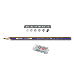 Faber Castell Dereceli Kalem Çizim Seti Gold 5165000000 - Thumbnail