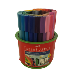 Faber Castell Eğlenceli Keçeli Kalem 45 Renk 155545 - Thumbnail