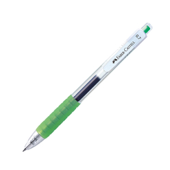 Faber Castell Fast Jel Kalem 0.7mm Açık Yeşil 640904 - Thumbnail