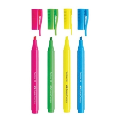 Faber Castell Fosforlu Kalem 38 Neon 4’lü 2022 - Thumbnail