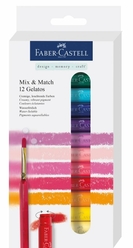 Faber Castell - Faber Castell Gelato Mum Boya 12 Renk