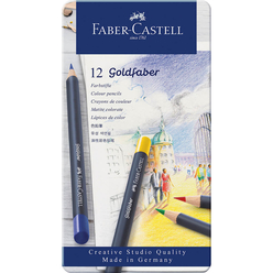 Faber Castell Goldfaber Boya Kalemi 12 Renk 114712 - Thumbnail