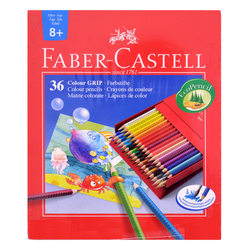 Faber Castell Grip 2001 Kuru Boya Kalemi Studio Box 36 Renk - Thumbnail