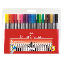 Faber Castell Grip Finepen 0.4 mm 20'li - Thumbnail