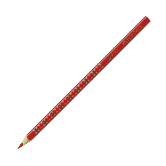 Faber Castell Grip Serisi Boya Kalemi Kırmızı 112421