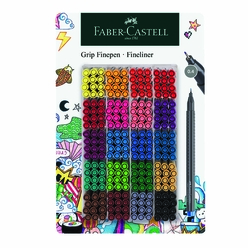 Faber Castell Grip Serisi Finepen Keçeli Kalem 300’Lü Stand 5020151698 - Thumbnail