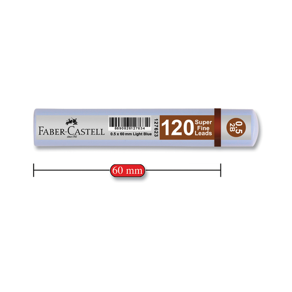 Faber Castell Grip Tüp Kalem Ucu 0.5 mm 2B 120’li 