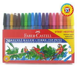 Faber Castell Keçeli Kalem 20’li Poşet - Thumbnail