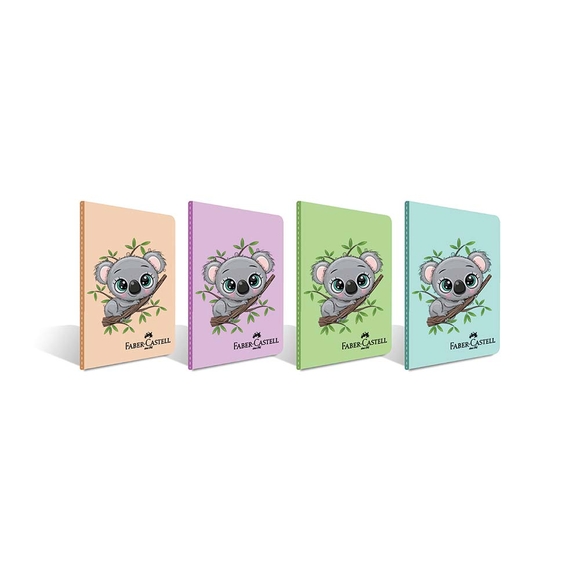 Faber Castell Koala Pp Kapak 100 Yap. Çizgili A5 Defter 000397